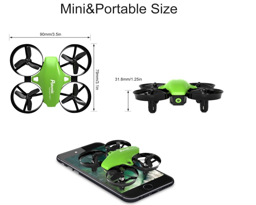 Potensic Mini Drone A20 RC Nano size