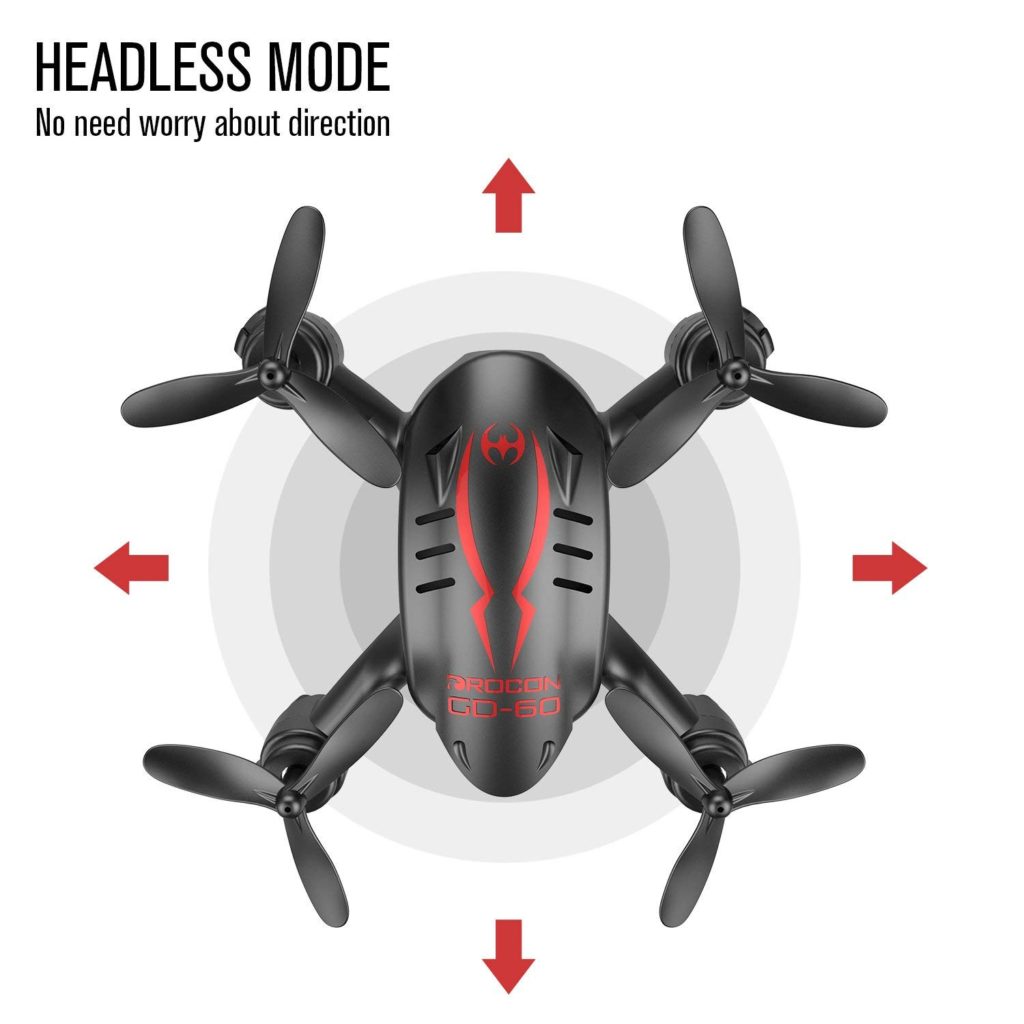 DROCON GD60 Mini Drone Headless Mode