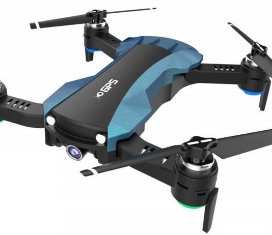 HUKKKYVIT Foldable GPS Drone