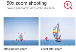 VISUO K1 PRO 50X Zoom Shooting