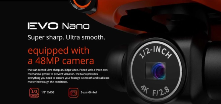 Autel EVO Nano Plus Camera