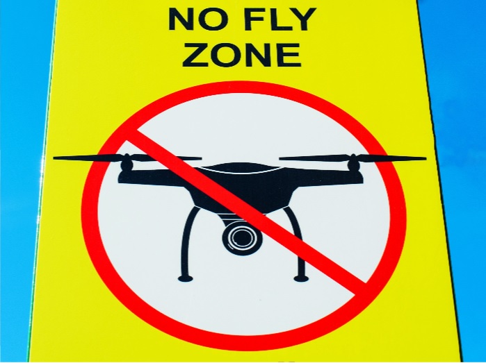 DJI No Fly Zone