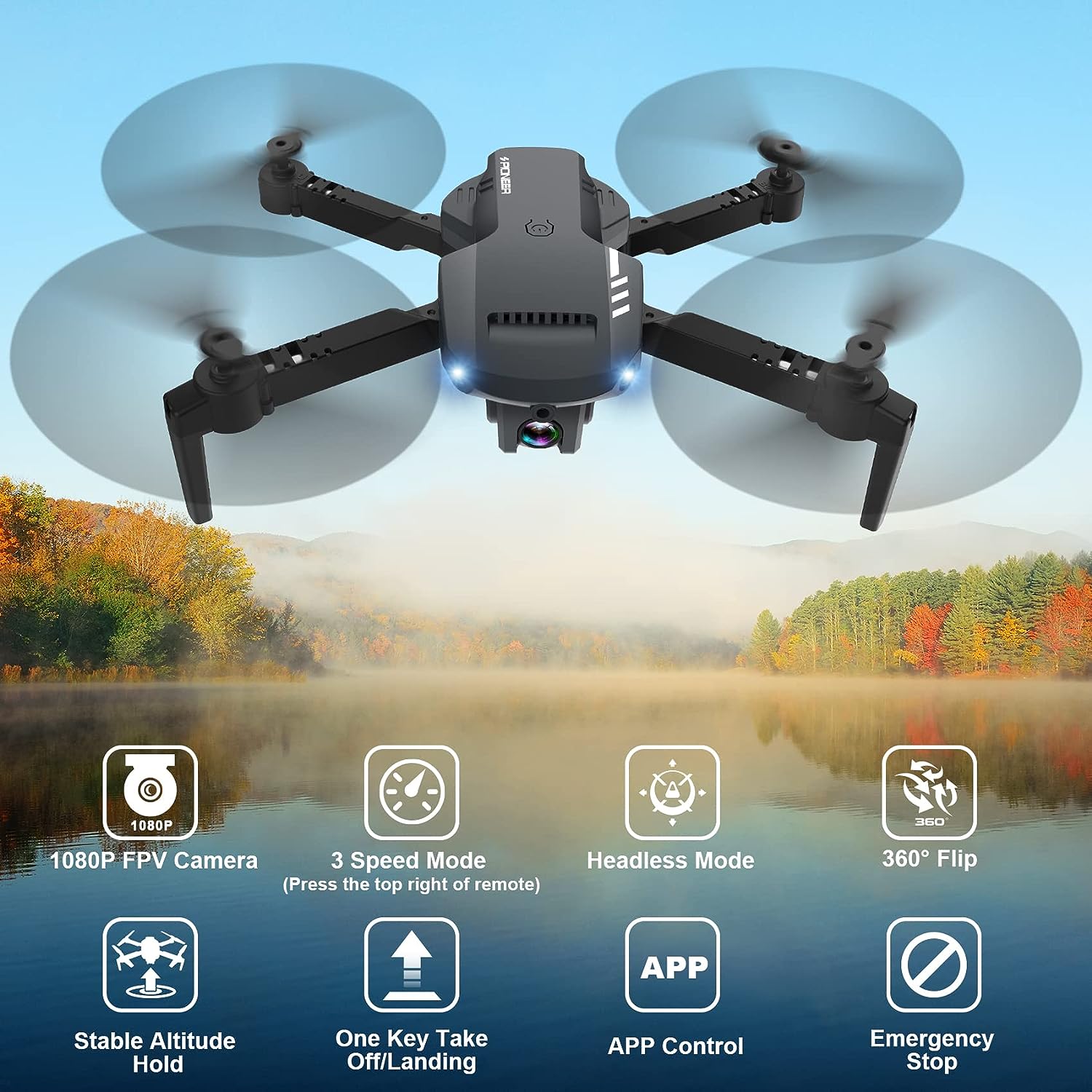 RADCLO Mini Drone Features