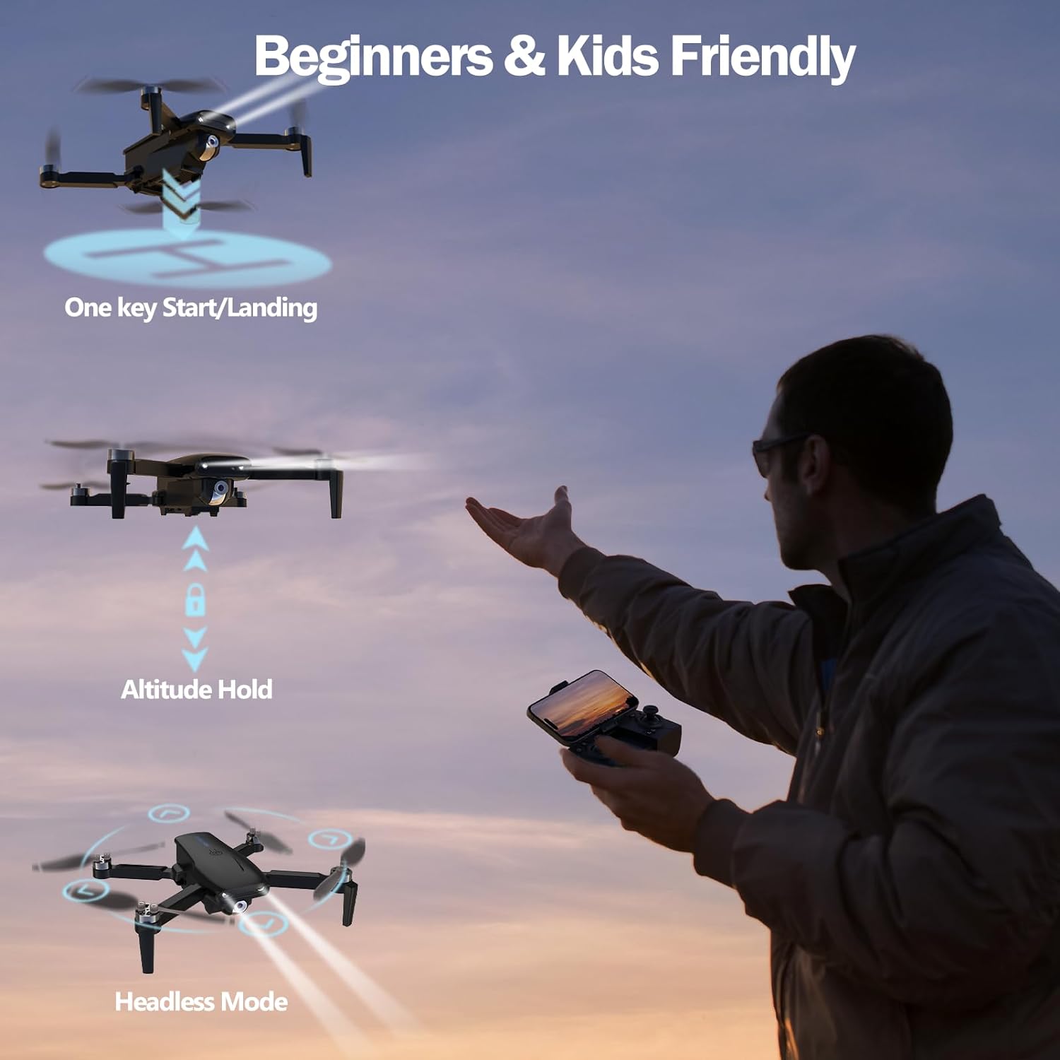 LMRC-12 Drone Beginners & Kids Friendly