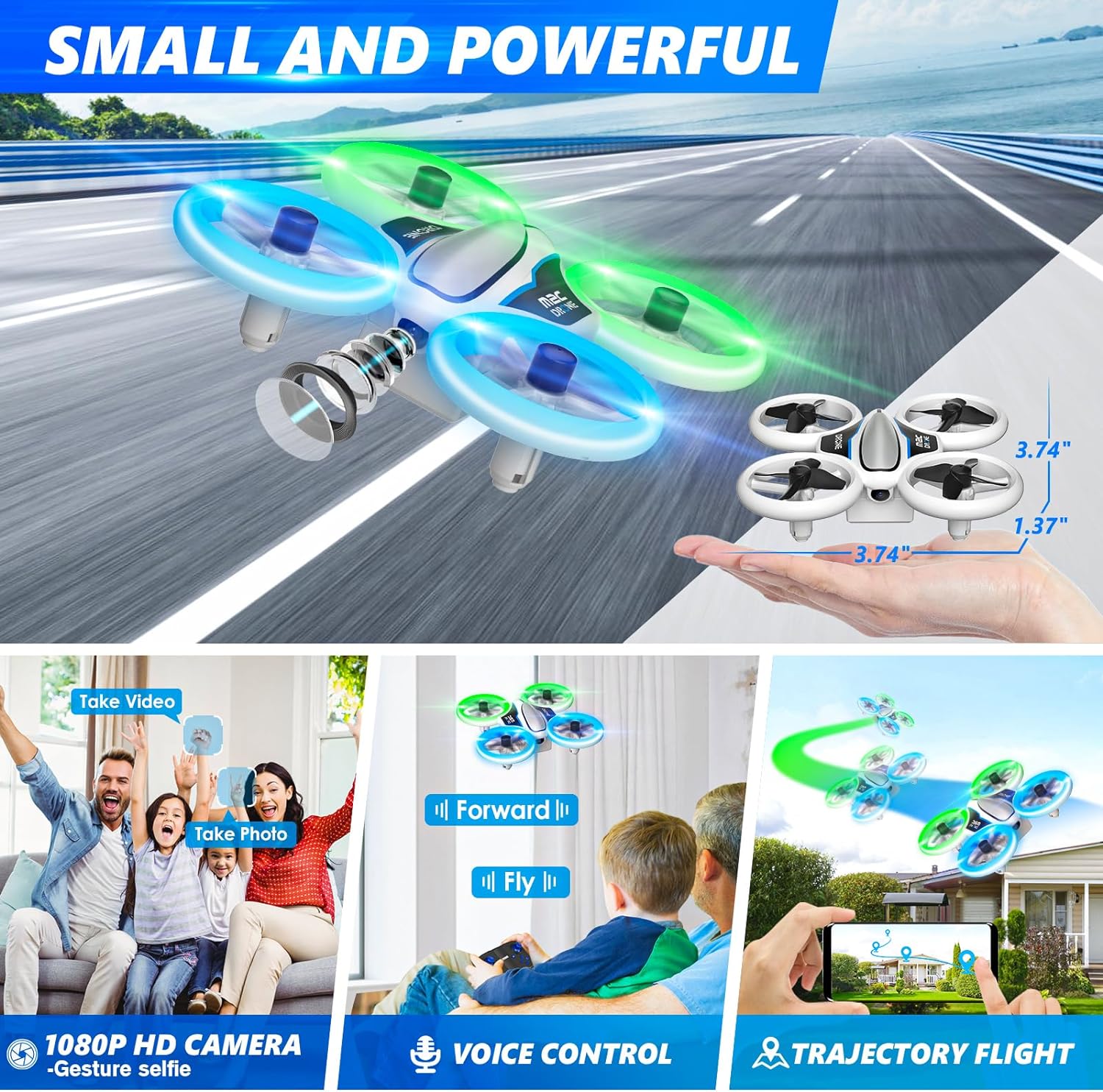 AVIALOGIC M2C Mini Drone for Kids