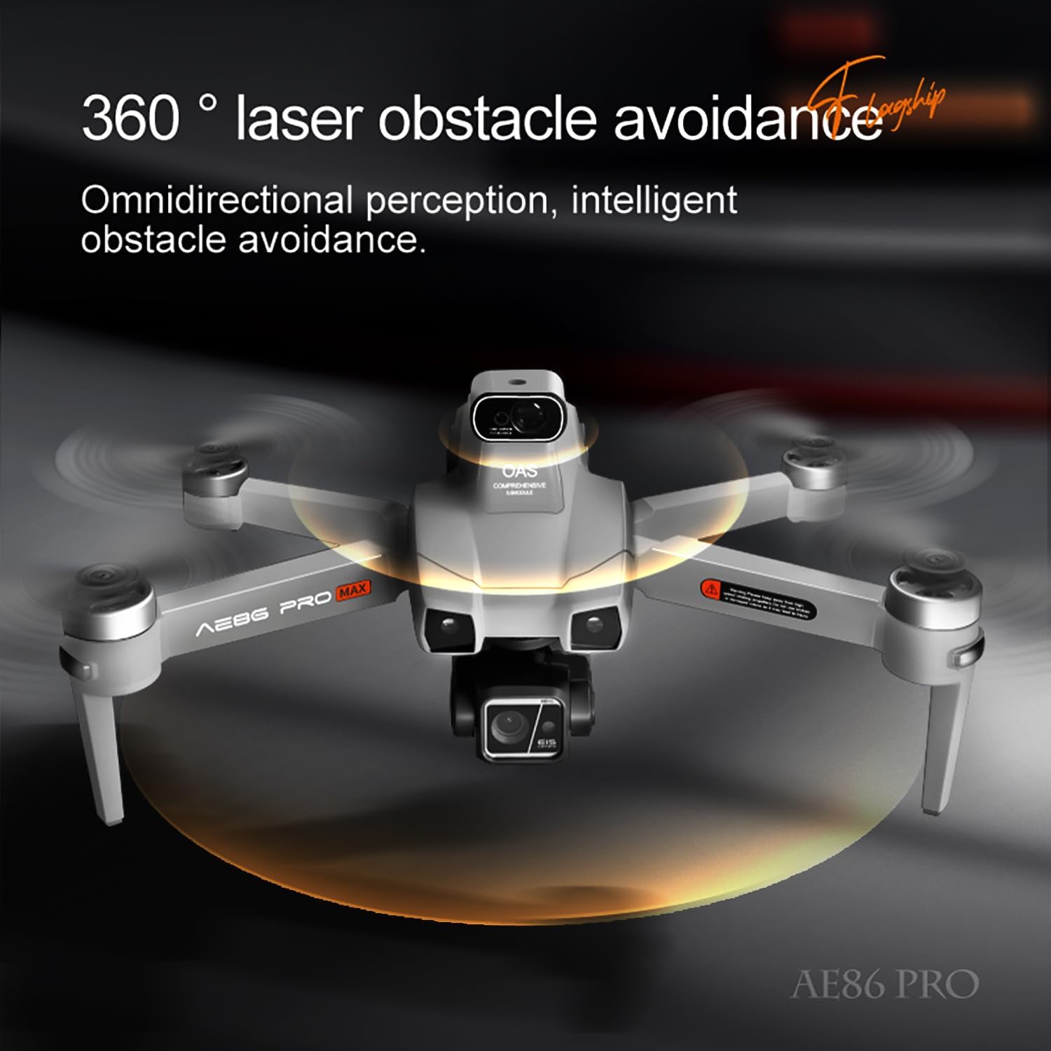 Bingchat AE86 Pro -Drone With Laser Obstacle avoidance
